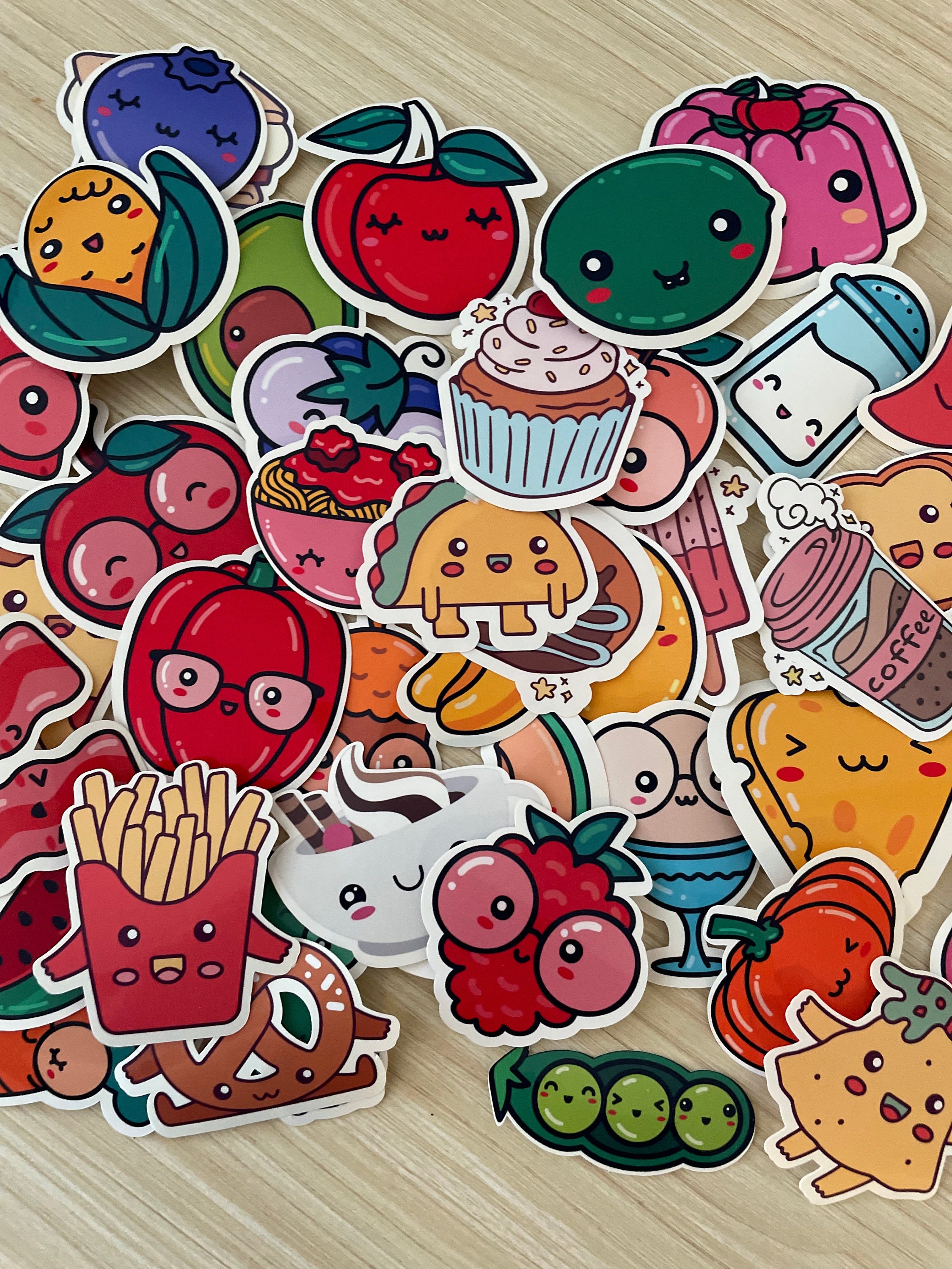 Cute Food by Redbubble.com sticker #13549225