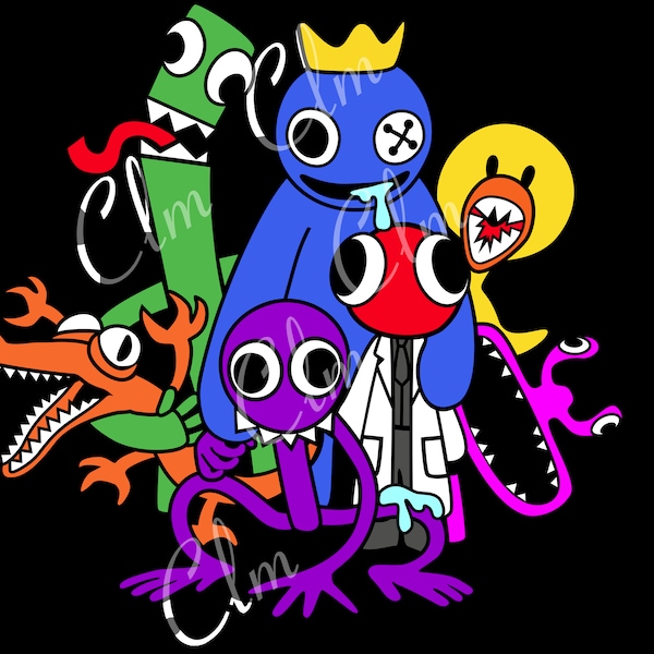 Rainbow friends png