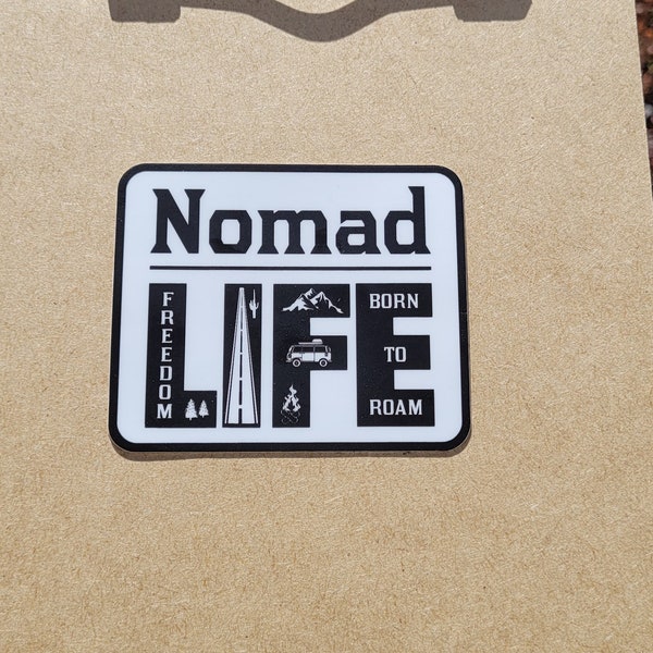 Vinyl Stickers/Nomad Life, Skoolies