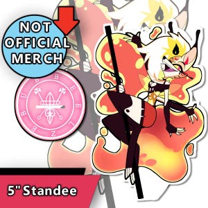 Queen Bee Beelzebub Gluttony STANDEE from HelluvaBoss Double sided 3 color Variant