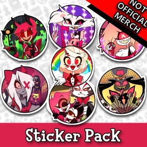 Hazbin Hotel Stickers