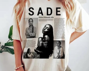 Sade Adu Graphic T-shirt, Sade T-Shirt, 90s Sade Shirt, Music Fans Shirt, Sade Adu T-Shirt, Sade 90s Concert T-Shirt, Unisex Pop Music Tee