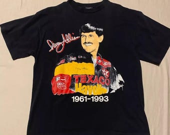 Vintage 90s Davey Allison NASCAR Racing T-Shirt, Davey Allison Shirt, 90s Nascar Shirt, 90s Nascar Tee, Gift For Father, Gift For Mother