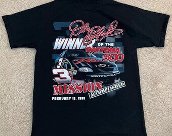 Vintage 1998 Dale Earnhardt NASCAR Racing T-Shirt, Dale Earnhardt Shirt, 90s Nascar Shirt, 90s Nascar Tee, Gift For Father, Gift For Mother
