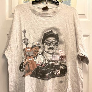 Vintage 90s Dale Earnhardt NASCAR Racing T-Shirt, Dale Earnhardt Shirt, 90s Nascar Shirt, 90s Nascar Tee, Gift For Father, Gift For Mother