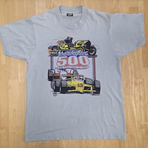 Vintage 1988 IndyCar 500 Racing T-Shirt, Indianapolis 500 Shirt, Indy 500 Racing Shirt, Indianapolis 500 Fan, Indianapolis 500 Tee