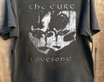 Comfort Colors The Cure Lovesong Shirt, The Cure Band Shirt, The Cure 90s Alt Indie Rock Shirt, The Cure T-Shirt, The Cure Fans Gifts Shirt