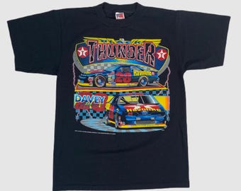 Vintage 90s Davey Allison NASCAR Racing T-Shirt, Davey Allison Shirt, 90s Nascar Shirt, 90s Nascar Tee, Gift For Father, Gift For Mother