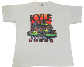 Vintage 90s Kyle Petty NASCAR Racing T-Shirt, Kyle Petty Shirt, 90s Nascar Shirt, 90s Nascar Tee, Gift For Father, Gift For Mother