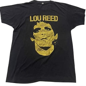 Lou Reed Tour Shirt - Etsy