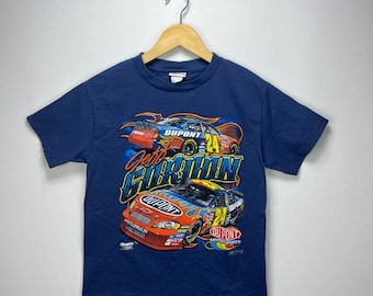 Vintage 90s Jeff Gordon NASCAR Racing T-Shirt, Jeff Gordon Shirt, 90s Nascar Shirt, 90s Nascar Tee, Gift For Father, Gift For Mother