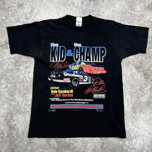 Vintage 1995 Dale Earnhardt Jeff Gordon NASCAR Racing T-Shirt, Dale Earnhardt Shirt, Jeff Gordon Shirt, Gift For Father, Gift For Mother
