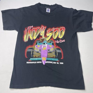 Vintage 1996 Indianapolis 500 THE 80TH RUNNING T-Shirt, Indianapolis 500 Shirt, Indy 500 Racing Shirt, Indianapolis 500 Fan Tee