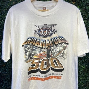 Vintage 2000 IndyCar 500 Racing T-Shirt, Indianapolis 500 Shirt, Indy 500 Racing Shirt, Indianapolis 500 Fan, Indianapolis 500 Tee