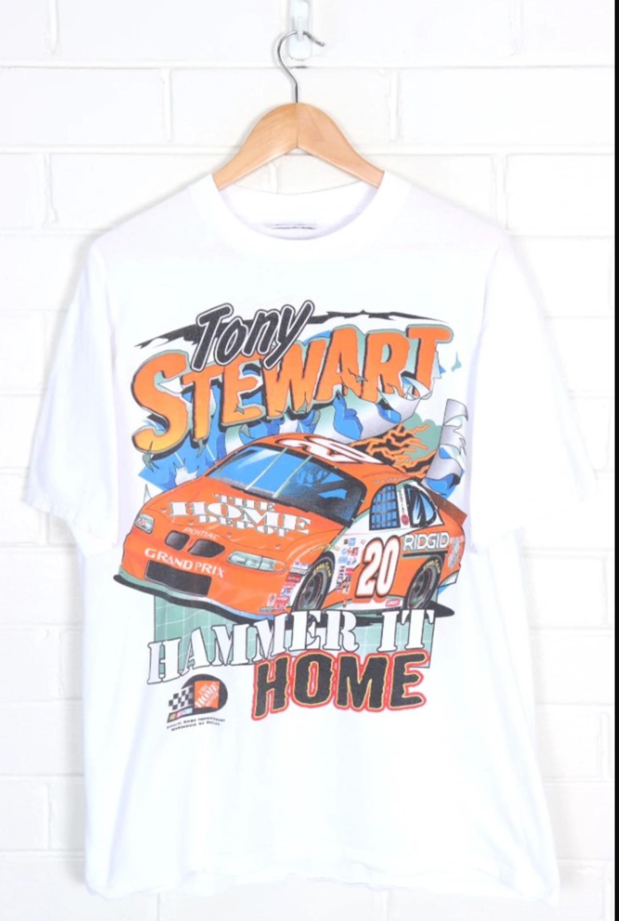 Tony Stewart #20 The Home Depot Long Sleeve T-Shirt – Men's Sizes L, XL, 2XL - 7414