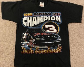 Vintage 1998 Dale Earnhardt Nascar Racing T-Shirt, Dale Earnhardt Shirt, 90s Nascar Shirt, 90s Nascar Tee, Gift For Father, Gift For Mother