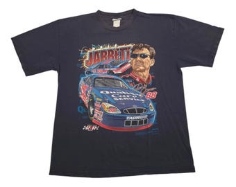 Vintage 90s Dale Jarrett NASCAR Racing T-Shirt, Dale Jarrett Shirt, 90s Nascar Shirt, 90s Nascar Tee, Gift For Father, Gift For Mother