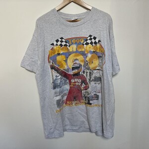 Vintage 1999 IndyCar 500 Racing T-Shirt, Indianapolis 500 Shirt, Indy 500 Racing Shirt, Indianapolis 500 Fan, Indianapolis 500 Tee