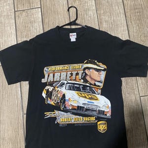 Vintage 90s Dale Jarrett NASCAR Racing T-Shirt, Dale Jarrett Shirt, 90s Nascar Shirt, 90s Nascar Tee, Gift For Father, Gift For Mother