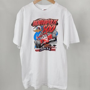 Vintage 2004 IndyCar 500 Racing T-Shirt, Indianapolis 500 Shirt, Indy 500 Racing Shirt, Indianapolis 500 Fan, Indianapolis 500 Tee