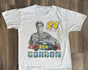 Vintage 1994 Jeff Gordon NASCAR Racing T-Shirt, Jeff Gordon Shirt, 90s Nascar Shirt, 90s Nascar Tee, Gift For Father, Gift For Mother