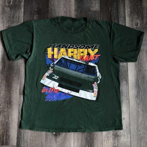 Gant, Vintage 90s Harry Gant NASCAR Racing T-Shirt, Harry Gant Shirt, 90s Nascar Shirt, 90s Nascar Tee, Gift For Father, Gift For Mother