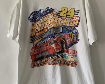 Vintage 2001 Jeff Gordon NASCAR Racing T-Shirt, Jeff Gordon Shirt, 90s Nascar Shirt, 90s Nascar Tee, Gift For Father, Gift For Mother