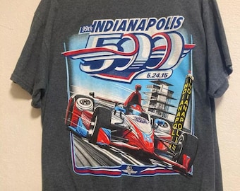 Vintage 2015 Indianapolis Indy 500 Racing T-Shirt, Indianapolis 500 Shirt, Indy 500 Racing Shirt, Indianapolis 500 Fan Tee