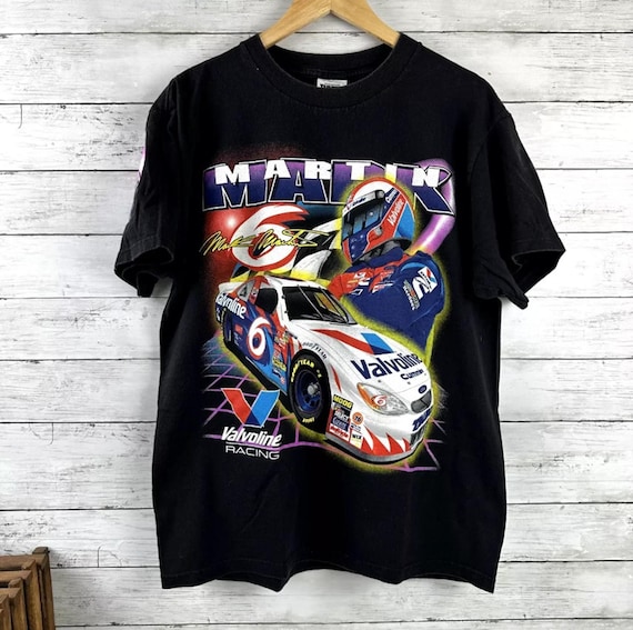 Vintage 90s Mark Martin NASCAR Racing T-Shirt, Mark Martin Shirt, 90s Nascar Shirt, 90s Nascar Tee, Gift For Father, Gift For Mother