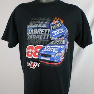 Vintage 90s Dale Jarrett NASCAR Racing T-Shirt, Dale Jarrett Shirt, 90s Nascar Shirt, 90s Nascar Tee, Gift For Father, Gift For Mother
