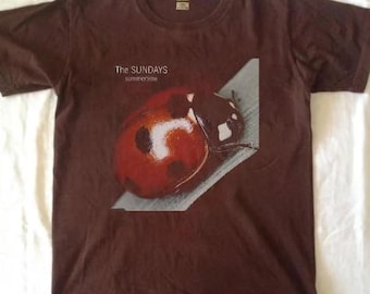 Camiseta de The Sundays, camisetas gráficas retro, camisetas de bandas de los 90, camiseta gráfica de The Sundays, camisetas bonitas, regalos para ella, camiseta de la banda The Sundays