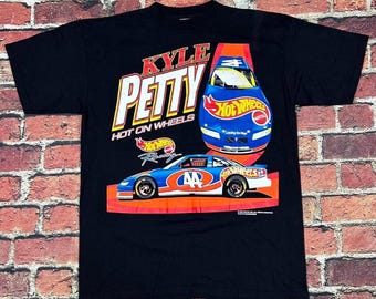 Vintage 1997 Kyle Petty NASCAR Racing T-Shirt, Kyle Petty Shirt, 90s Nascar Shirt, 90s Nascar Tee, Gift For Father, Gift For Mother