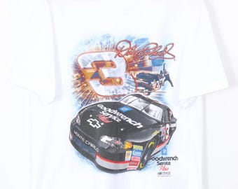 Vintage 90er Jahre Dale Earnhardt Nascar Racing T-Shirt, Dale Earnhardt Shirt, 90er Jahre Nascar Shirt, 90er Nascar T-Shirt, Geschenk für Vater, Geschenk für Mutter