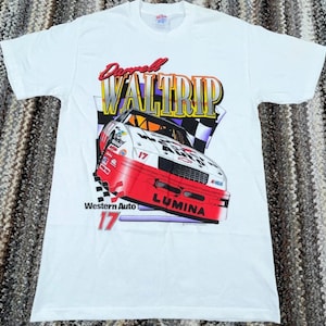 Vintage 90s Darrell Waltrip NASCAR Racing T-Shirt, Darrell Waltrip Shirt, 90s Nascar Shirt, 90s Nascar Tee, Gift For Father, Gift For Mother