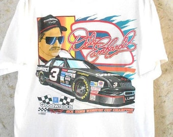 Vintage 90s Dale Earnhardt Nascar Racing T-Shirt, Dale Earnhardt Shirt, 90s Nascar Shirt, 90s Nascar Tee, Gift For Father, Gift For Mother