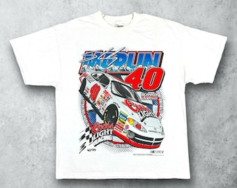 Vintage 90s Sterling Marlin NASCAR Racing T-Shirt, Sterling Marlin Shirt, 90s Nascar Shirt, 90s Nascar Tee, Gift For Father, Gift For Mother