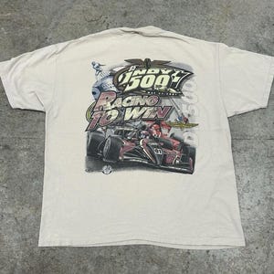 Vintage 2001 Indy 500 Racing Nascar T-Shirt, Indianapolis 500 Shirt, Indy 500 Racing Shirt, Indianapolis 500 Fan Tee