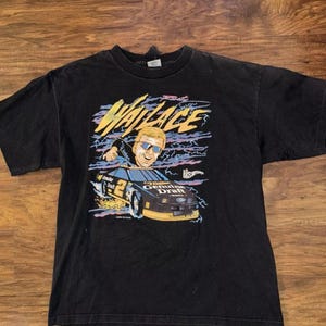 Vintage 90s Rusty Wallace NASCAR Racing T-Shirt, Rusty Wallace Shirt, 90s Nascar Shirt, 90s Nascar Tee, Gift For Father, Gift For Mother