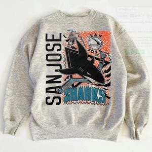 90s San Jose Sharks - Etsy