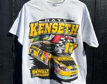 Vintage 90s Matt Kenseth NASCAR Racing T-Shirt, Matt Kenseth Shirt, 90s Nascar Shirt, 90s Nascar Tee, Gift For Father, Gift For Mother