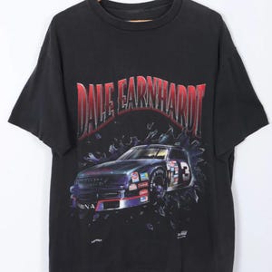 Vintage 90s Dale Earnhardt NASCAR Racing T-Shirt, Dale Earnhardt Shirt, 90s Nascar Shirt, 90s Nascar Tee, Gift For Father, Gift For Mother
