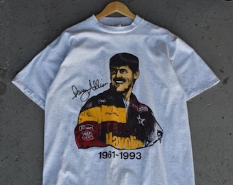Vintage 90s Davey Allison NASCAR Racing T-Shirt, Davey Allison Shirt, 90s Nascar Shirt, 90s Nascar Tee, Gift For Father, Gift For Mother