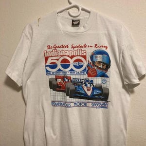 Vintage 1987 Indianapolis Indy 500 Racing T-Shirt, Indianapolis 500 Shirt, Indy 500 Racing Shirt, Indianapolis 500 Fan Tee