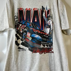 Vintage 90s Dale Earnhardt NASCAR Racing T-Shirt, Dale Earnhardt Shirt, 90s Nascar Shirt, 90s Nascar Tee, Gift For Father, Gift For Mother