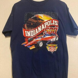 Vintage 90s Indianapolis Indy 500 Racing T-Shirt, Indianapolis 500 Shirt, Indy 500 Racing Shirt, Indianapolis 500 Fan, Indianapolis 500 Tee