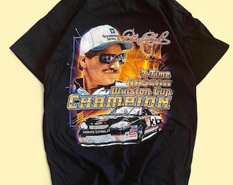 Vintage 2000 Dale Earnhardt NASCAR Racing T-Shirt, Dale Earnhardt Shirt, 90s Nascar Shirt, 90s Nascar Tee, Gift For Father, Gift For Mother