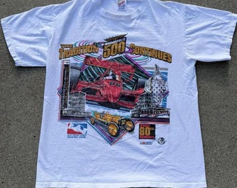 Maglietta da corsa IndyCar 500 del 1996, maglietta Indianapolis 500, maglietta Indy 500, tifoso Indianapolis 500, maglietta Indianapolis 500