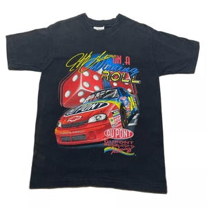 Vintage 90s Jeff Gordon NASCAR Racing T-Shirt, Jeff Gordon Shirt, 90s Nascar Shirt, 90s Nascar Tee, Gift For Father, Gift For Mother
