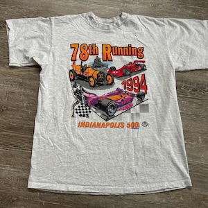 Vintage 1994 Indianapolis Indy 500 T-Shirt, Indianapolis 500 Shirt, Indy 500 Racing Shirt, Indianapolis 500 Fan, Indianapolis 500 Tee