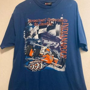 Vintage 2000 Indianapolis Indy 500 Racing T-Shirt, Indianapolis 500 Shirt, Indy 500 Racing Shirt, Indianapolis 500 Fan Tee